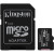 Kingston მეხსიერების ბარათი 256GB microSDXC C10 UHS-I R100 SDCS2/256GB