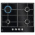 Electrolux ჩასაშენებელი ზედა პანელი GPE263YK (ელექტროლუქსი)
