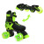 Neon როლიკები (30-33 ზომა) მწვანე NT09G4 Neon როლიკები (30-33 ზომა) მწვანე NT09G4