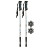 ჰაიკინგის ჯოხები Abbey 21SV ZIB anti shock Silver/blue/black