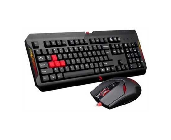 კლავიატურა-A4Tech Bloody Q100 keyboard + S2 gaming mouse set Gaming