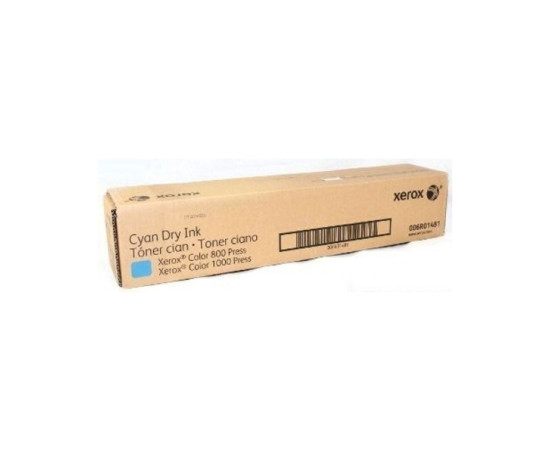 Xerox კატრიჯი Colour Press 1000 Cyan Toner Cartridge 006R01481