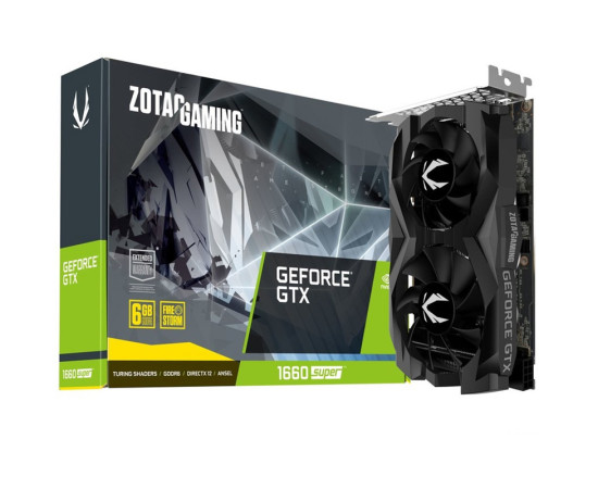 ZOTAC ვიდეო დაფა GeForce GTX1660 SUPER 6GB GDDR6