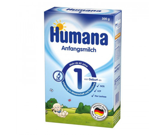 1 პრებიოტიკით - Humana