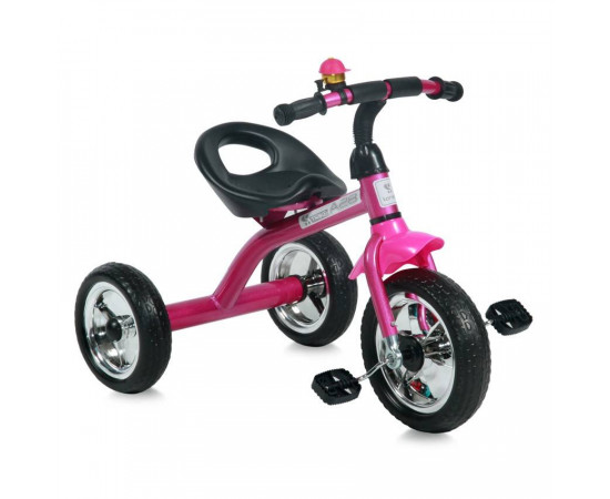 სამთვლიანი ველოსიპედი A28 ვარდისფერი - Lorelli