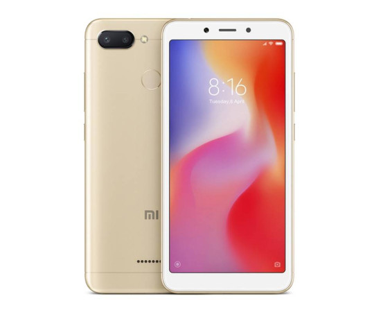 Xiaomi მობილური ტელეფონი Redmi 6 Dual Sim LTE 32GB Gold (შიაომი)