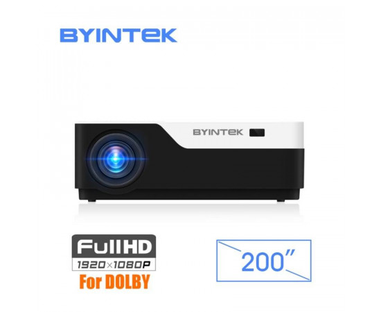 პროექტორი - BYINTEK MOON K11 200inch native: 1920x1080 1080P FULL HD LED Video Projector HDMI USB For Game Movie Cinema Home Theater