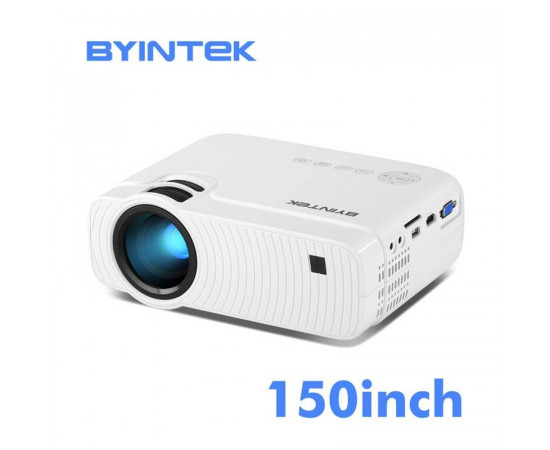 პროექტორი - BYINTEK k2 150 inch LED Mini Micro Portable HD Video Projector with HDMI Speaker USB for C
