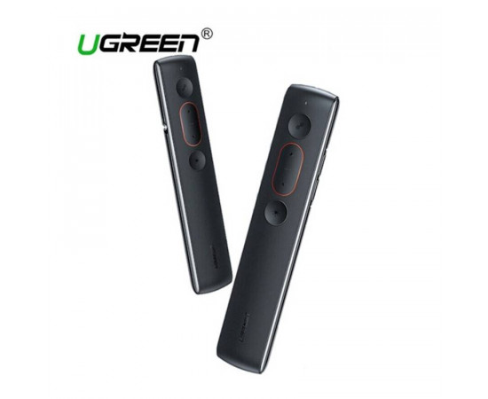 პრეზენტერი - UGREEN 60327 Wireless Presenter without Batteries (Black)