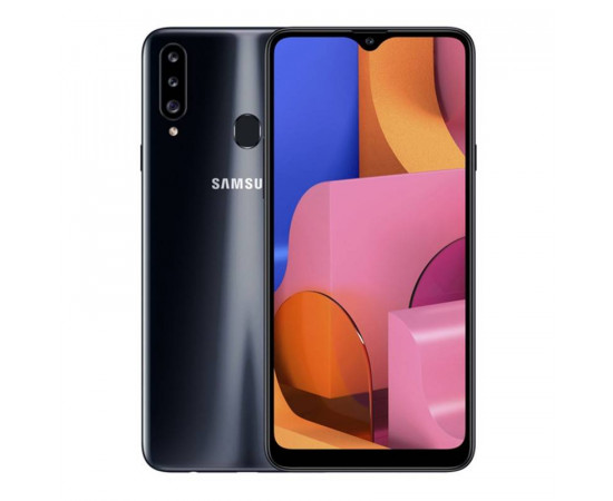Samsung მობილური ტელეფონი A207F Galaxy A20s Black (სამსუნგი)