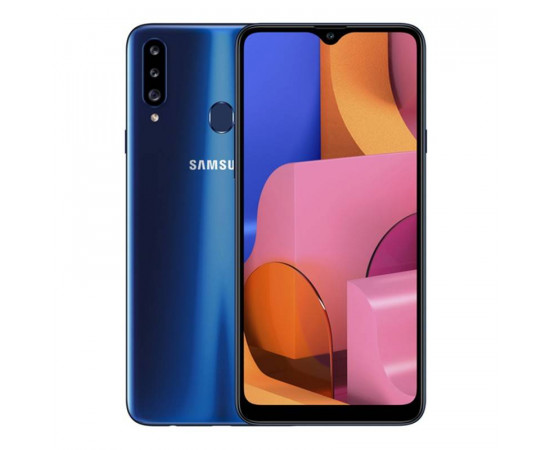 Samsung მობილური ტელეფონი A207F Galaxy A20s Blue (სამსუნგი)