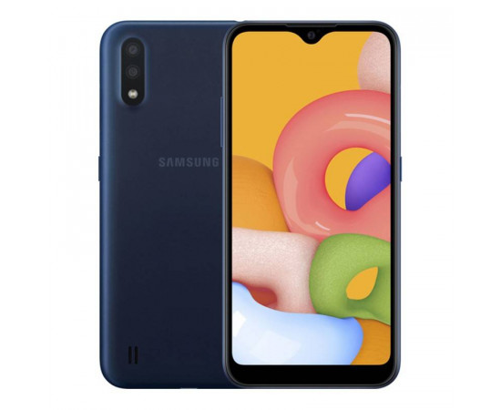 Samsung მობილური ტელეფონი A015F Galaxy A01Blue (სამსუნგი)