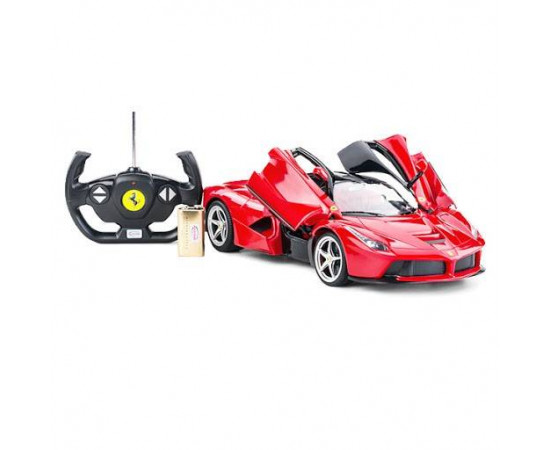 სათამაშო მანქანა დისტანციური მართვით - Ferrari LaFerrari ( USB დამტენით )