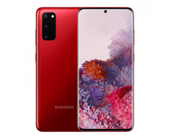 Samsung მობილური ტელეფონი G980F Galaxy S20 Red (სამსუნგი)