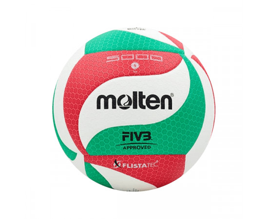 ფრენბურთის ბურთი MOLTEN V5M5000-X FIVB FLISTATEC შეჯიბრის, სინთ. ტყავი