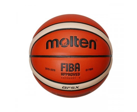 კალათბურთის ბურთი MOLTEN BGF5X-X FIBA შეჯიბრის, სინთ. ტყავი