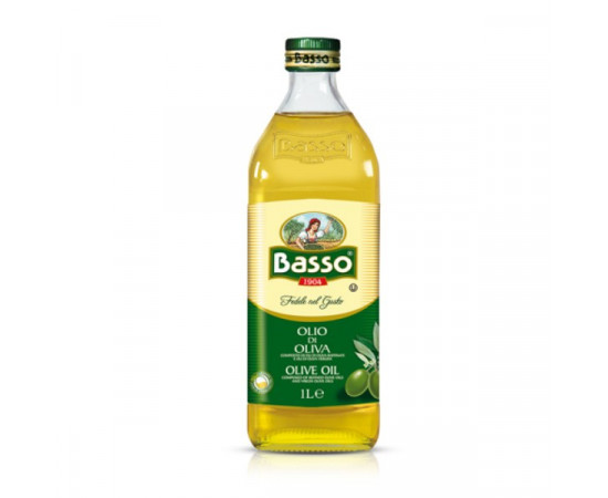 ზეითუნის ზეთი - რაფინირებული (ცივი დაწურვა) 1მლ - Basso