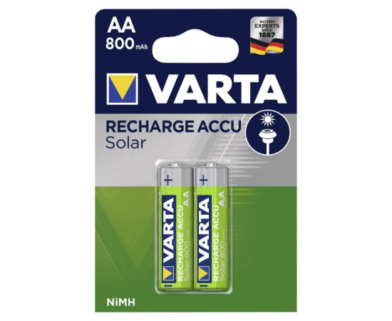 ბატარეა Recharge Accu Solar 2 AA 800 mAh