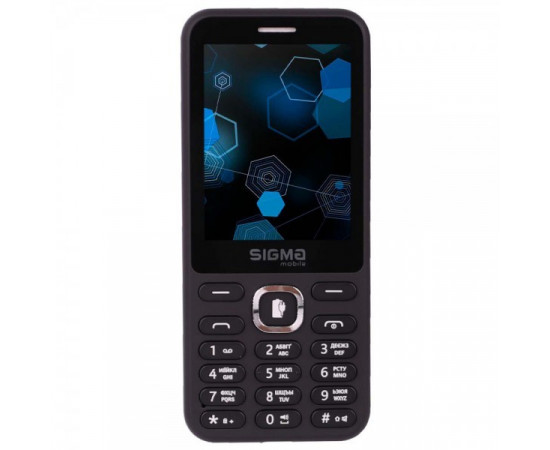 Sigma მობილური ტელეფონი X-STYLE 31 POWER BLACK (სიგმა)