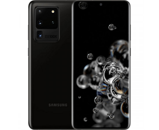 Samsung მობილური ტელეფონი G988F Galaxy S20 Ultra Black (სამსუნგი)
