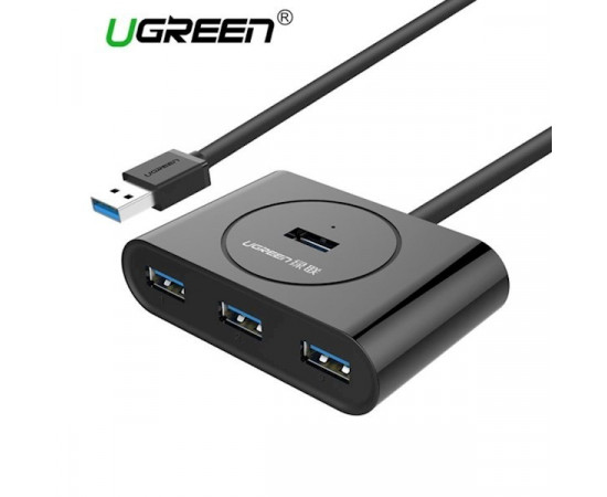 USB ჰაბი - UGREEN CR113 (20290) NEW USB 3.0 4 Ports Hub w 0.5M