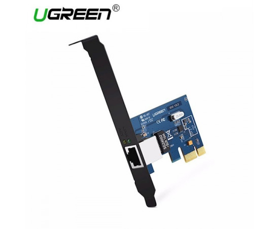 ქსელის ადაპტერი - UGREEN US230 (30771) Gigabit 10/100/1000Mbps PCI Express Network Adapter