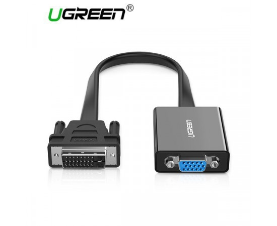 ვიდეო ადაპტერი - UGREEN MM108 (40259) 1080P Active DVI-D 24+1 to VGA Adapter DVI to VGA