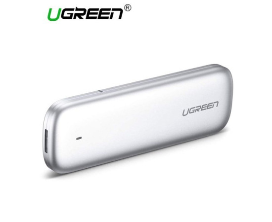 გარე მყარი დისკის ქეისი - UGREEN CM238 (60530) USB 3.0 to M2 SATA SSD Enclosure M.2 B-Key Hard Drive Enclosure 5Gbps