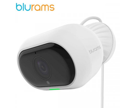 გარე ვიდეო სათვალთვალო კამერა - Blurams A21C Outdoor Pro Security Camera System 1080p FHD Outside Night Vision Facial Recognition Weatherproof Works with Alexa