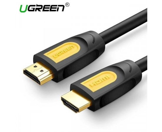 HDMI კაბელი - UGREEN HD101 (11106) HDMI to HDMI Cable 15M (Yellow/Black)