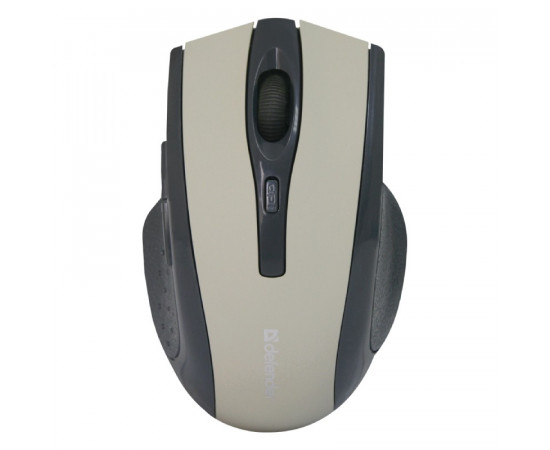 Defender-უკაბელო Accura MM-665 optical mouse, ნაცრისფერი, 6 ღილაკიანი