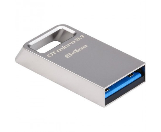 USB ფლეშ მეხსიერება - Kingston 64GB DTMicro USB 3.1 Type-A (DTMC3/64GB)