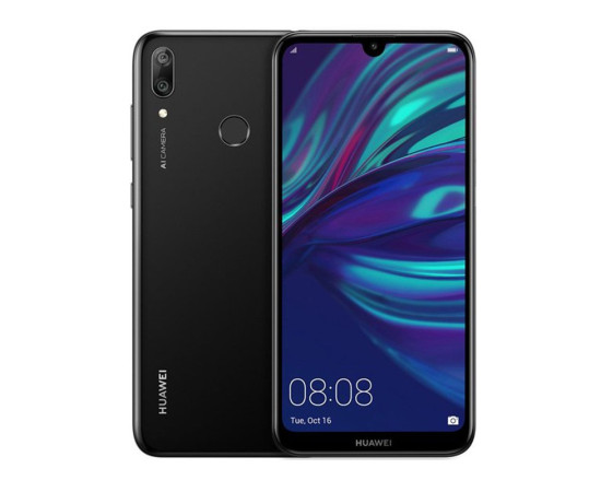 Huawei მობილური ტელეფონი Y7 2019 Black (ჰუავეი)