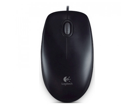მაუსი - LOGITECH Corded Mouse B100 Business Black