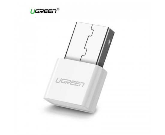 Bluetooth ადაპტერი - UGREEN CM109 (30723) USB Bluetooth 4.0 Adpater White