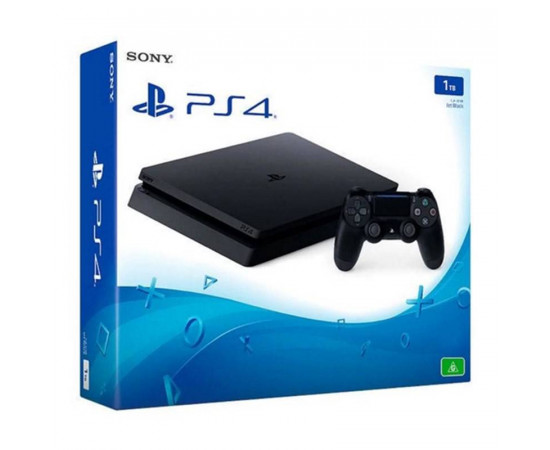 სათამაშო კონსოლი - Sony PlayStation 4 (1TB) Black