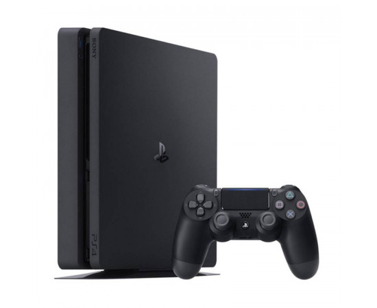 სათამაშო კონსოლი - Sony PlayStation 4 Slim (500GB) Black