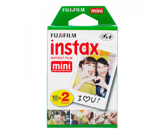 Instax ფოტოაპარატის ფირები Mini Films 2x10 (ინსტაქსი)