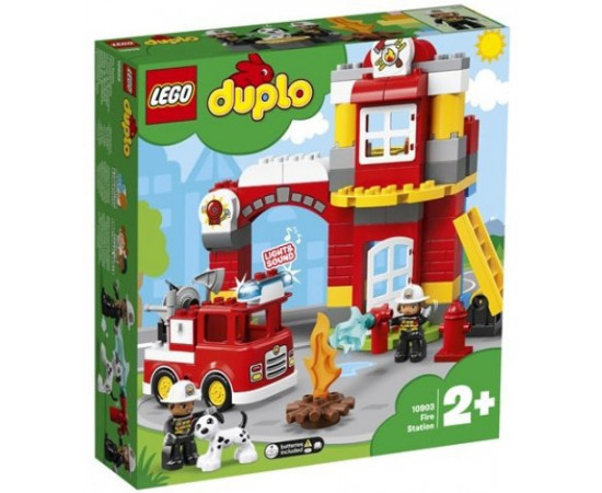 Lego DUPLO-სახანძრო დეპო – ლეგო