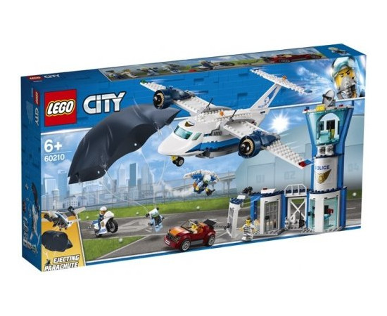 Lego  CITY-საჰაერო პოლიცია-ავიაბაზა – ლეგო