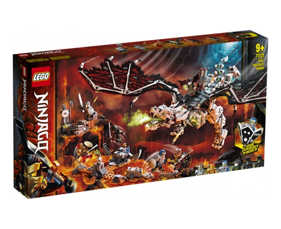 Lego NINJAGO-თავის ქალა და ჯადოქრის დრაკონი – ლეგო