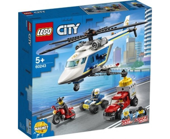 Lego CITY-ვერტმფრენის დევნა – ლეგო