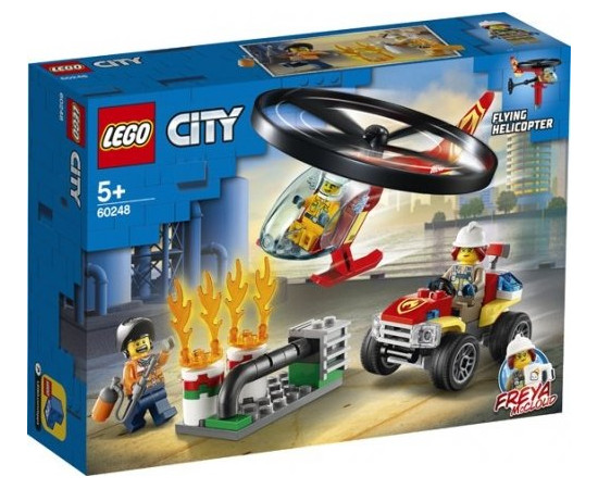 Lego CITY-ქალაქის ხანძრის ჩაქრობა – ლეგო