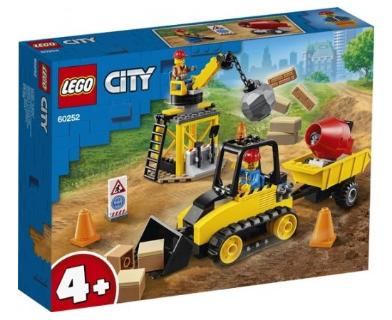 Lego CITY-ბულდოზერი – ლეგო
