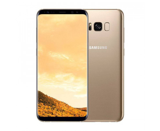Samsung მობილური ტელეფონი Galaxy S8 Plus LTE Duos Gold G955F (სამსუნგი)