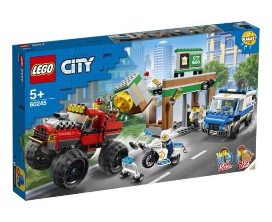 Lego CITY-პოლიციის ოპერაცია მონსტრ მანქანაზე – ლეგო