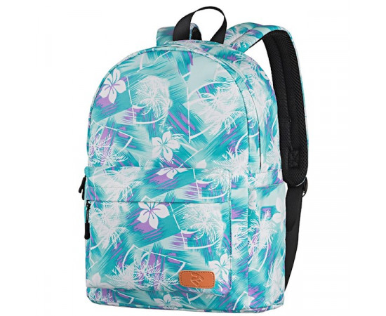 ნოუთბუქის ჩანთა-2E Backpack, TeensPack Wildflowers, Green-blue(2E)