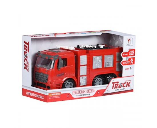 Same Toy - სახანძრო მანქანა Same Toy Friction Truck 98-618Ut (სეიმ თოი)