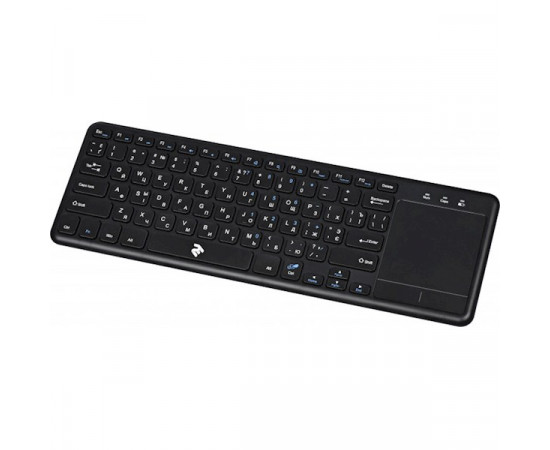 2E კლავიატურა KT100 Wireless Touch Keyboard Black (2ე)
