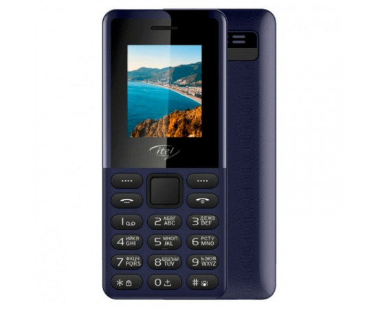Itel მობილური ტელეფონი IT2163R Dark Blue (აიტელი)